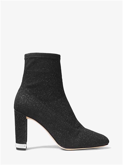 michael michael kors mandy stretch ankle boot|Michael Kors Ankle Leather Boots .